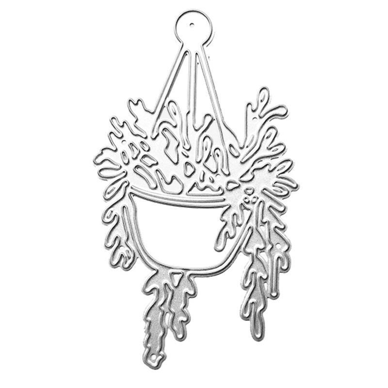 Hanging Plants Metal Cutting Dies Stencil DIY Scrapbooking Album Paper Card Mold