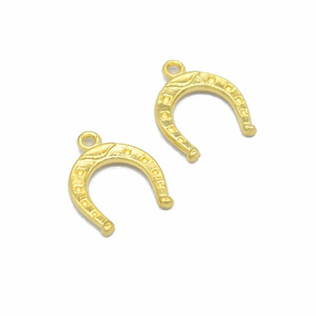 40 Pieces 4    Shape Charms Pendants for Jewelry Making