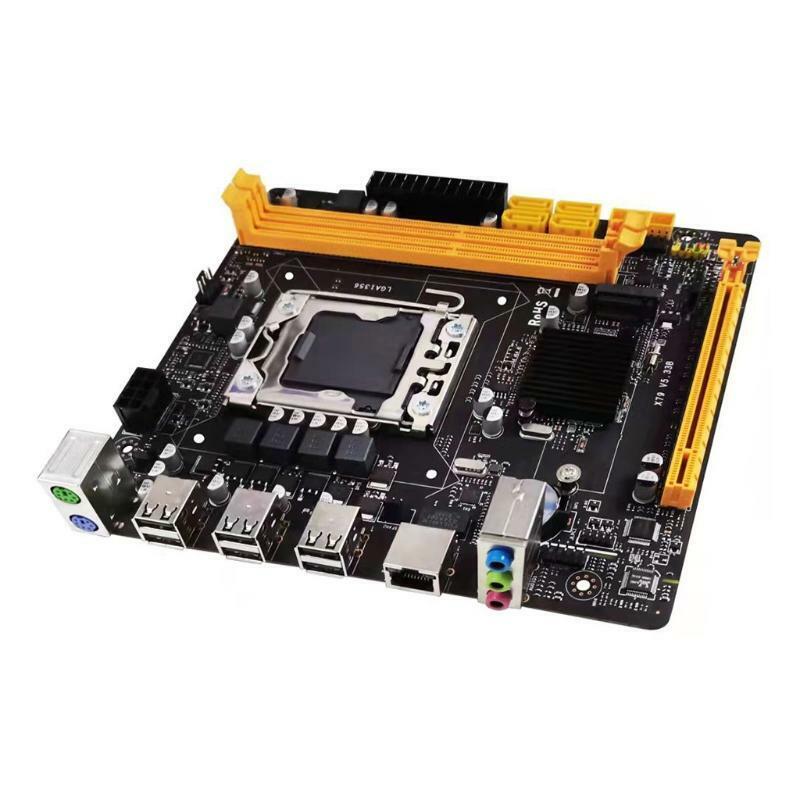 X79 Motherboard PCI-E 16X DDR3x2 Memory NVME M.2 Support LGA 1356 Xeon E5 2420