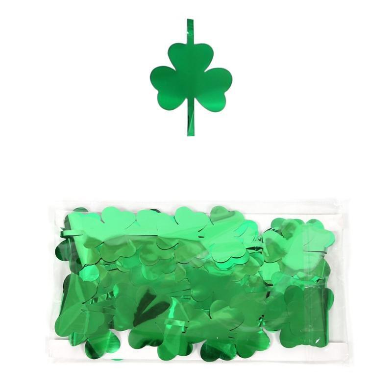 Saint Patrick's Day Door Curtain Irish Festival Green Lucky Clover Ornament