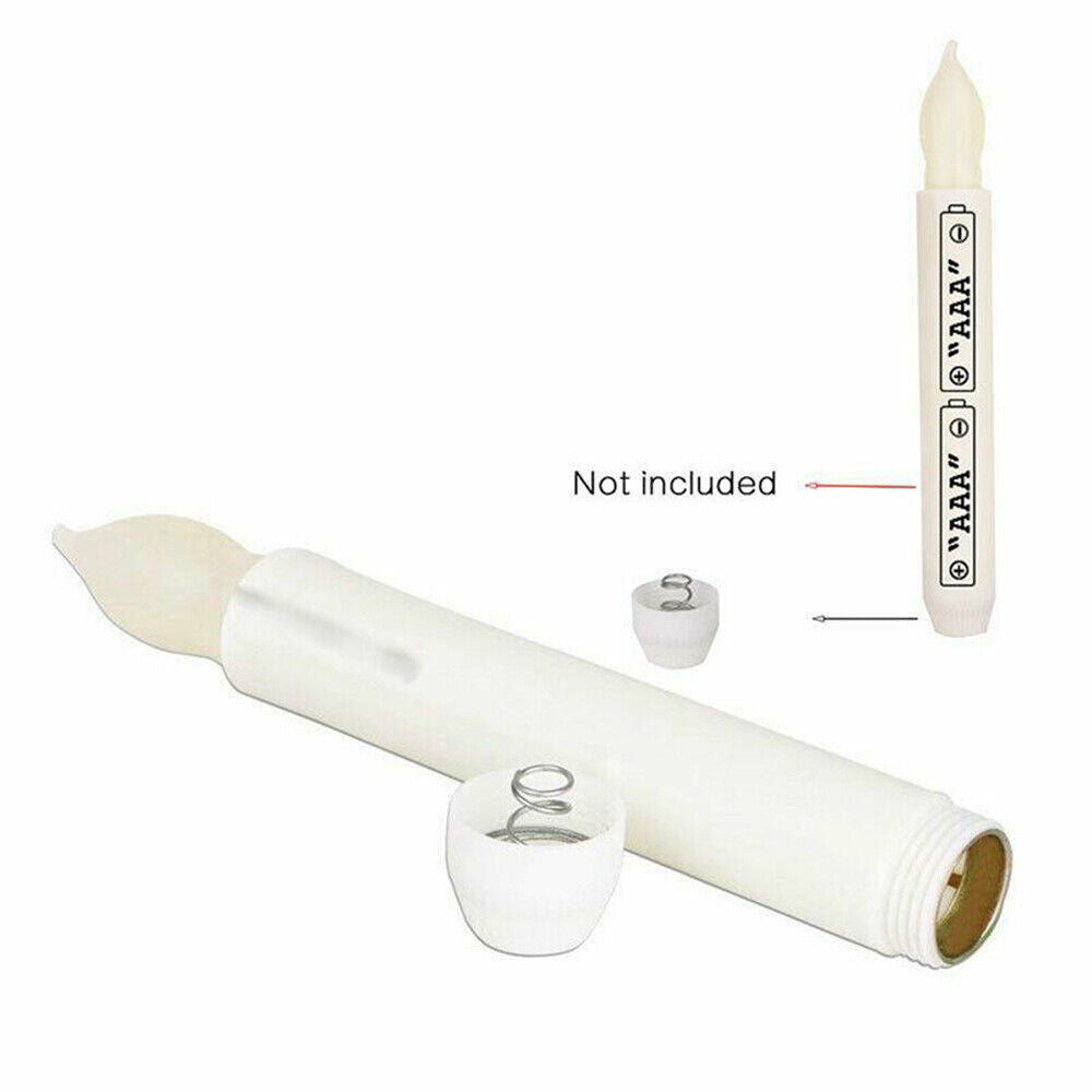 Home Wedding Battery Operated Flameless LED Lights Candle Lamp Candle Light