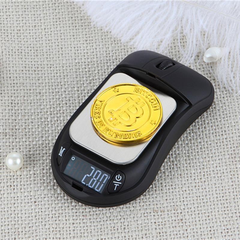 Creative Mouse Style Scale High Precision Mini Jewelry Scale 200g/0.01g for Food