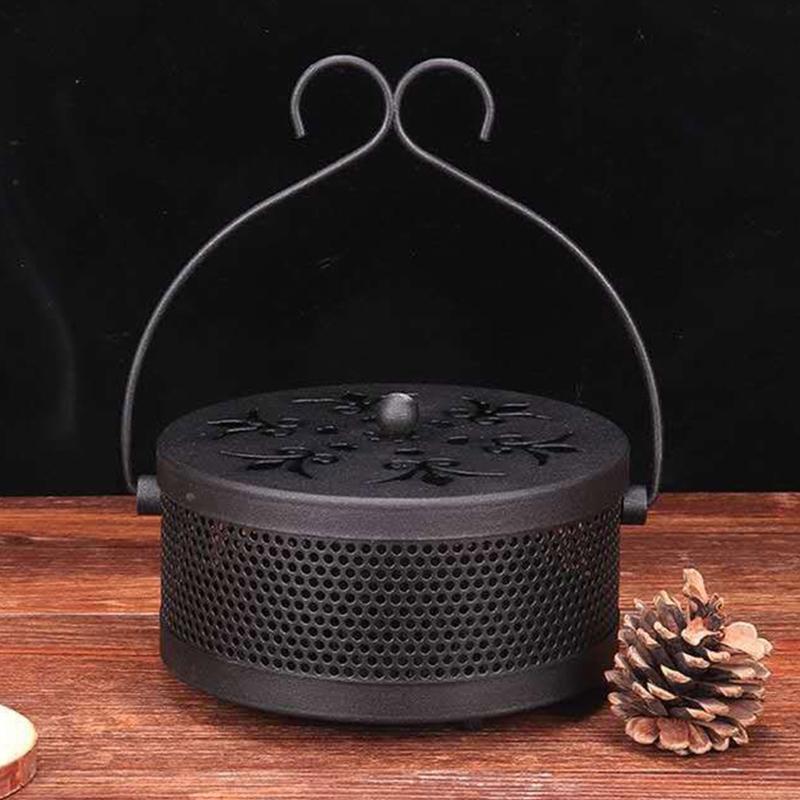 Mosquito Coil Holder Long-Lasting Coil Incense Burner for Indoor Outdoor Home