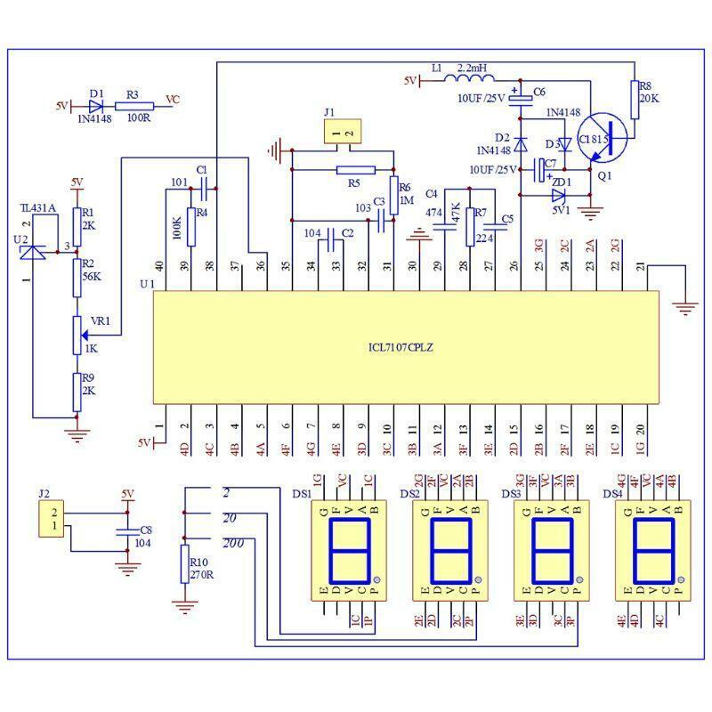 Selt-assembly DIY Module Digital Ammeter Kit Electronic Learning Kit for Men