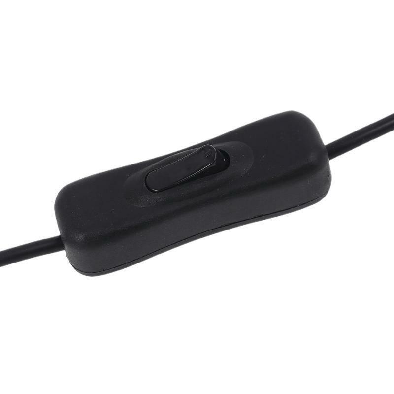 5.5x2.5mm Male to Female Extension Cable with On Off Switch for LED Strip Light