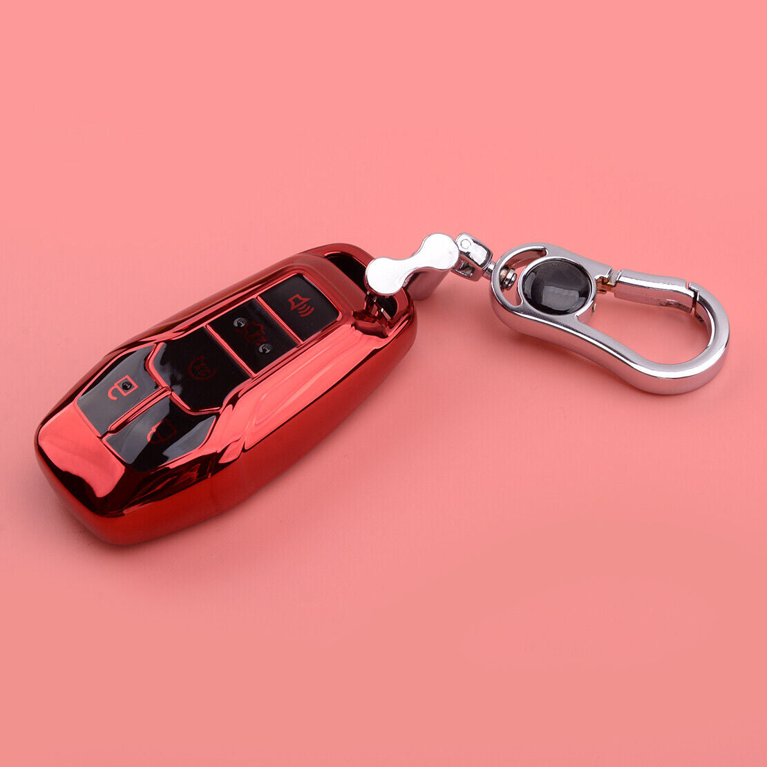 TPU Remote Key Fob Cover Case Bag Fit For Ford Fusion Explorer F-150 Mondeo