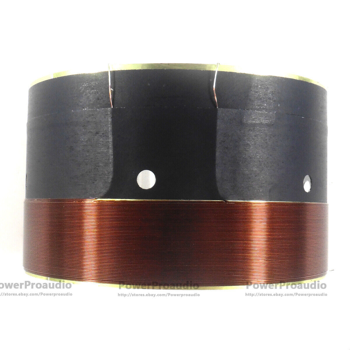 2pairs (4pcs) 99.6mm White aluminum Bass voice coil Pure copper Round wire 8ohm