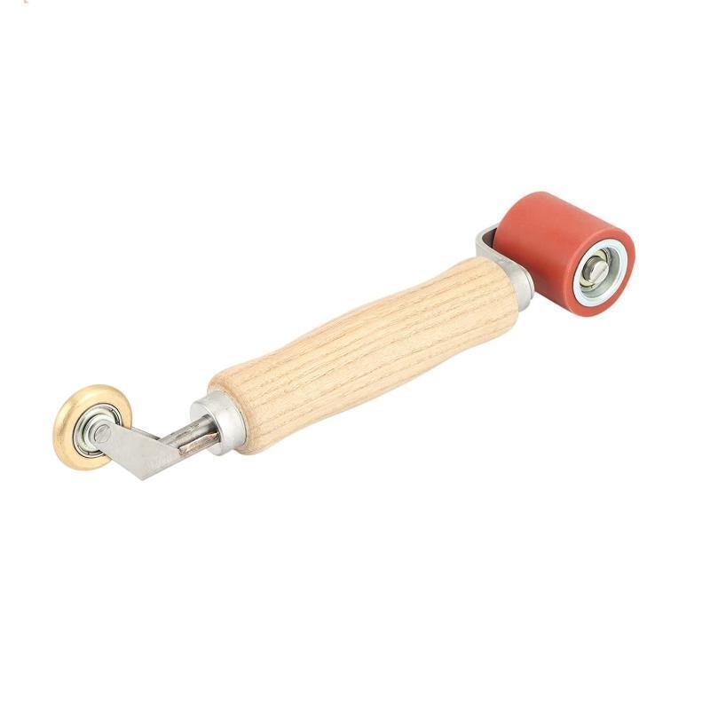 Double-end Silicone Seam/Brass Detail Roller for Heat Welding Seams Easy to Use