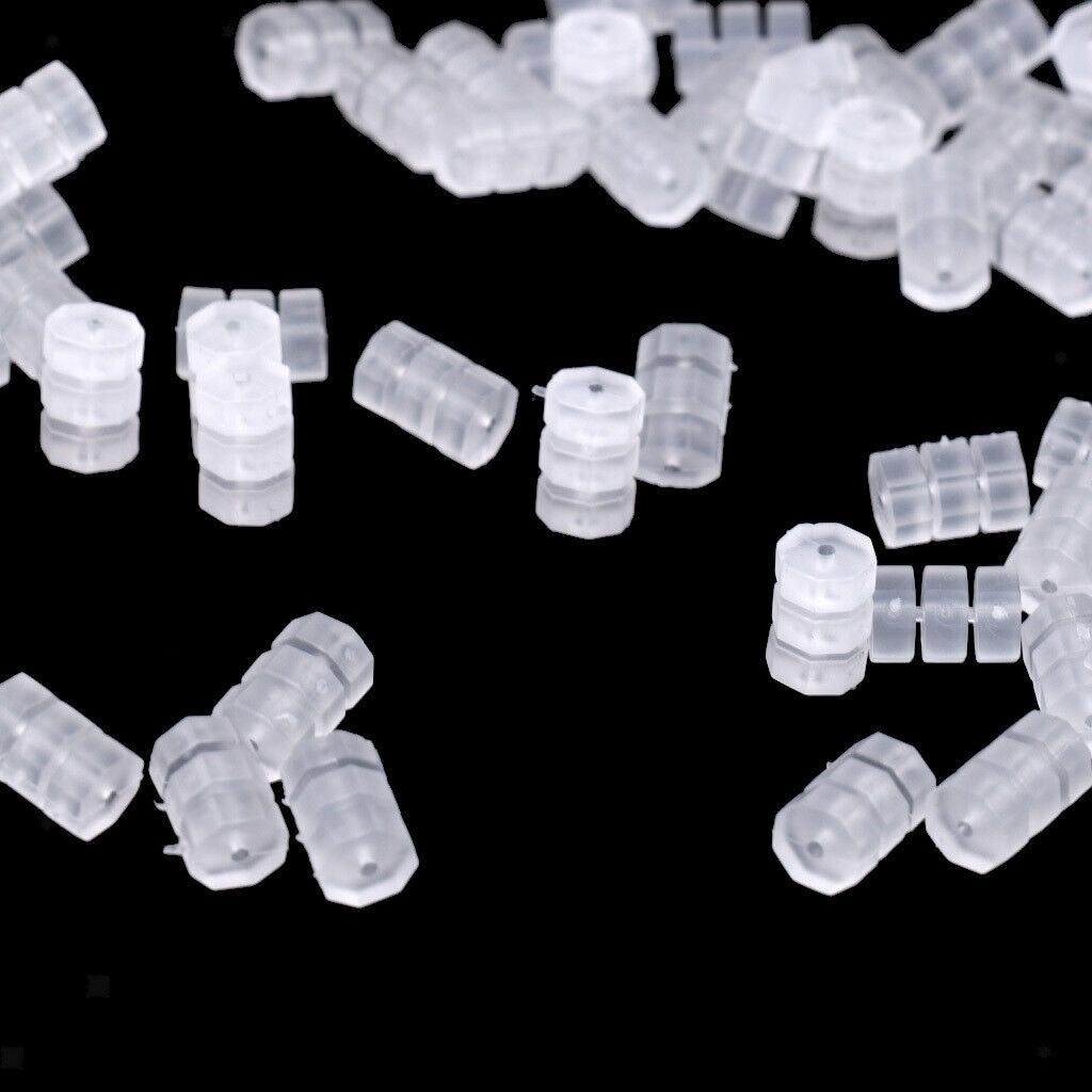 100pcs Cable Donuts Rubber Bicycle Cable Donuts Cables Housing White