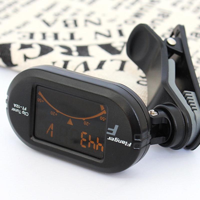 LCD Display Digital Guitar Tuner for Acoustic Guitar Bass Ukulele Guitar Parts