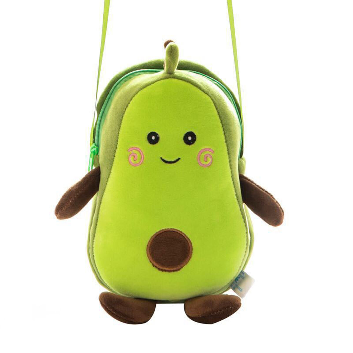Cartoon Fruit Shape  Plush Crossbody Purse  Handbags