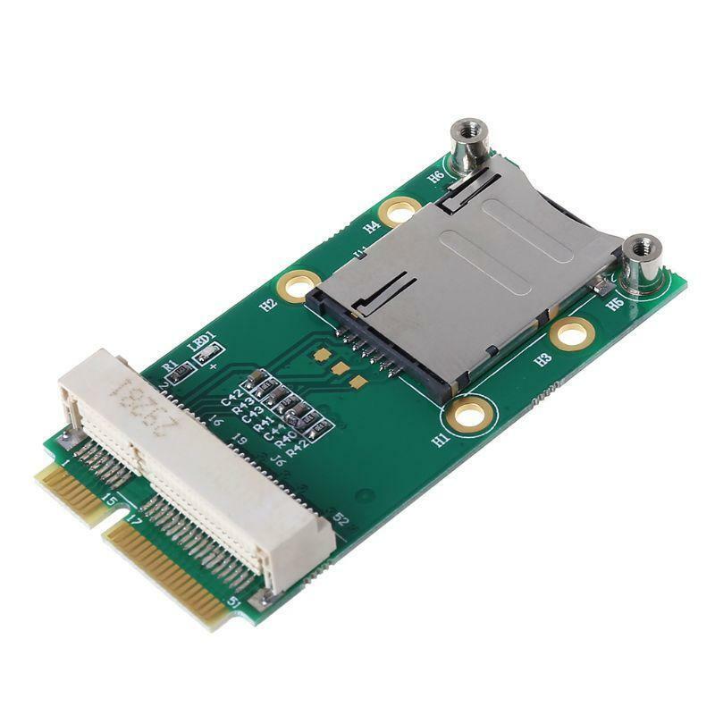 Mini PCI-E Adapter Extension Card for 3G 4G Module USIM Card Slot with SIM Card