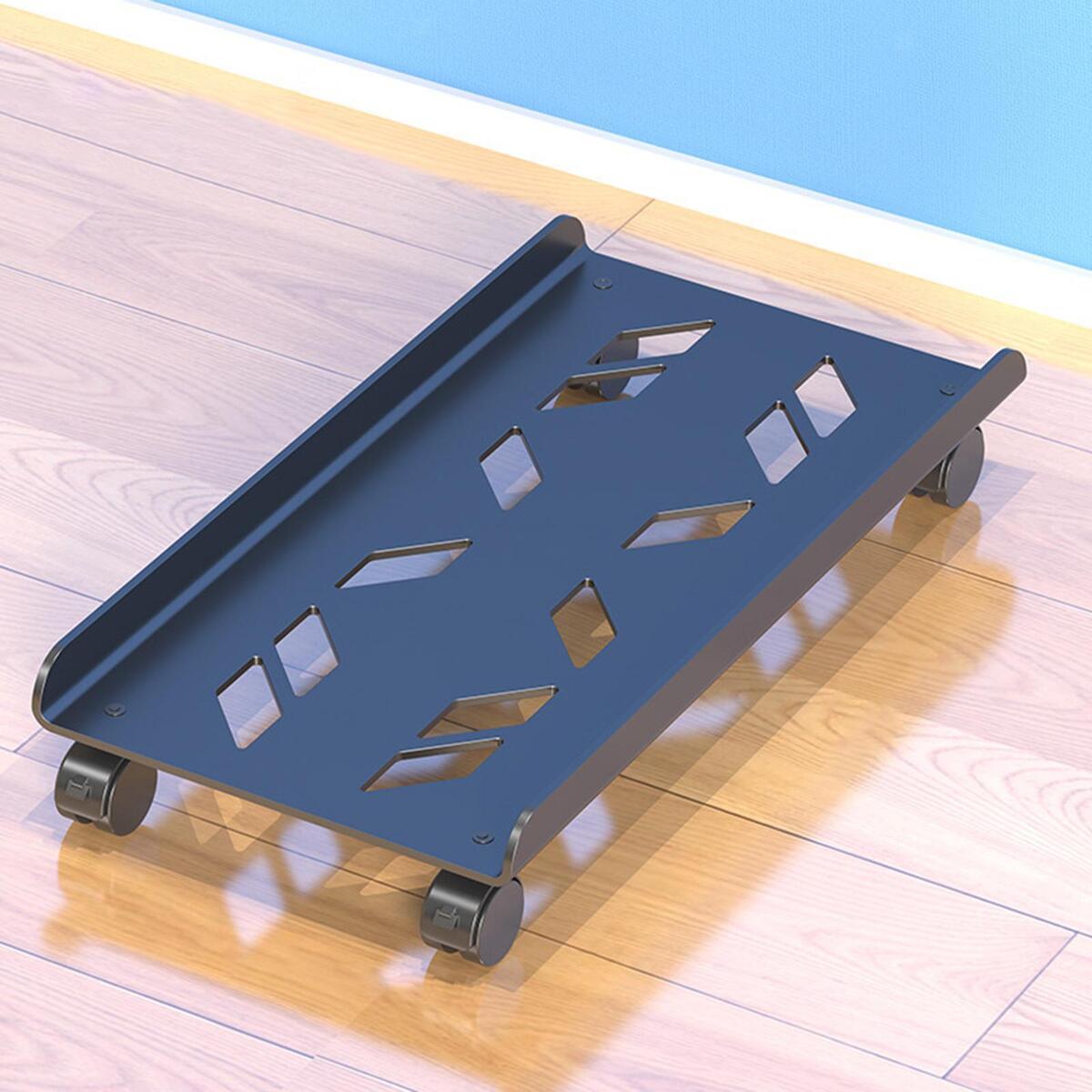 CPU Stand Fits for Most Computer Tower Mobile CPU Stand Computer Case Holder PC