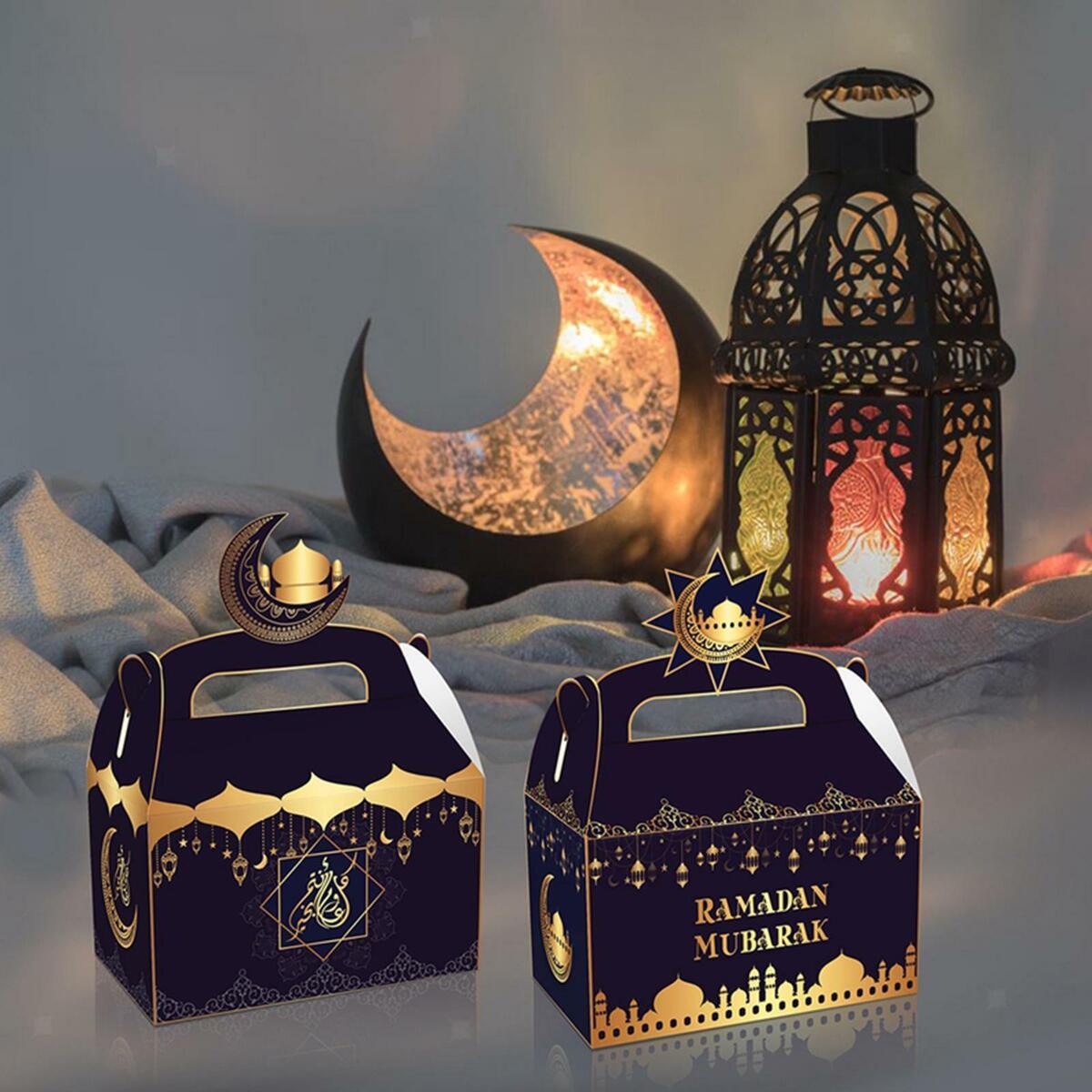 24pcs Gift Bags Party Favor Bag Eid  Islamic Ramadan Decor Ornament