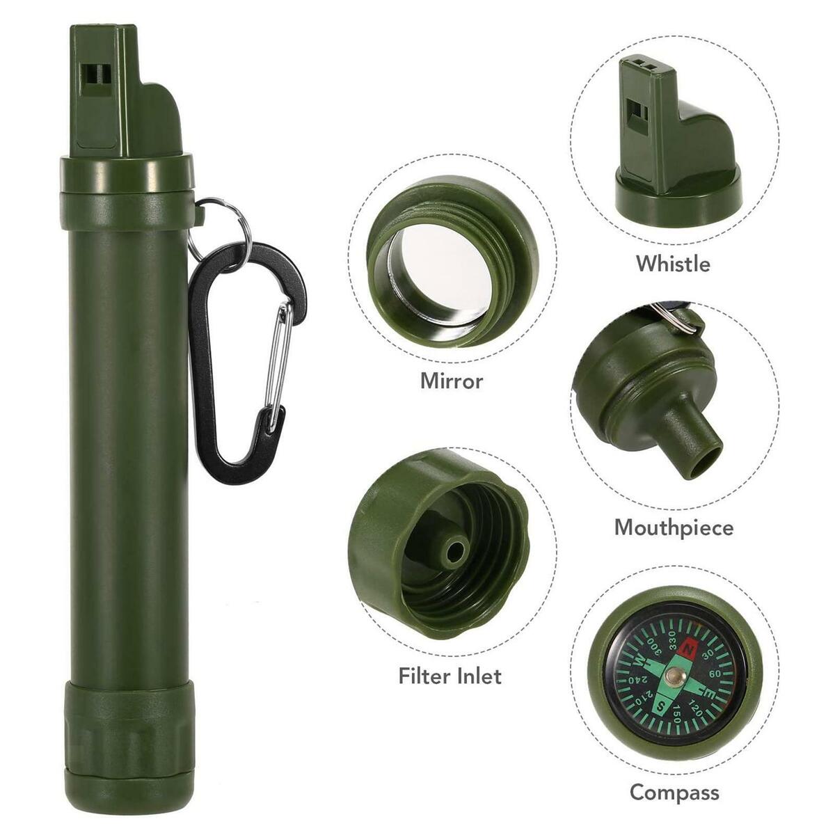 Outdoor Water straw   Emergency Preparedness Survival Gear for Camping