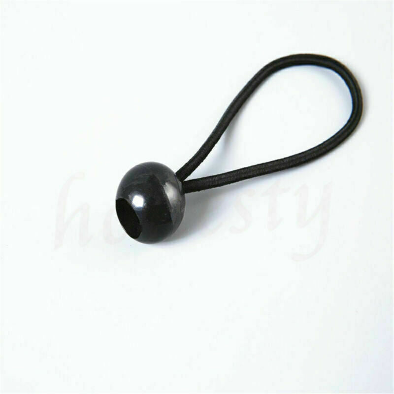 5PCS Tarpaulin Bungees Ball Shock Elastic Loop Tie Cord Wire Tarp Tent Awning