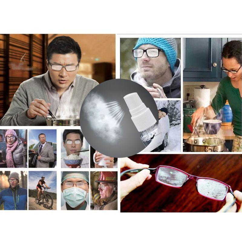 Glasses Lens Cleaner Spray Anti Fog Agent Anti Misting Mirror Sunglasses Screen