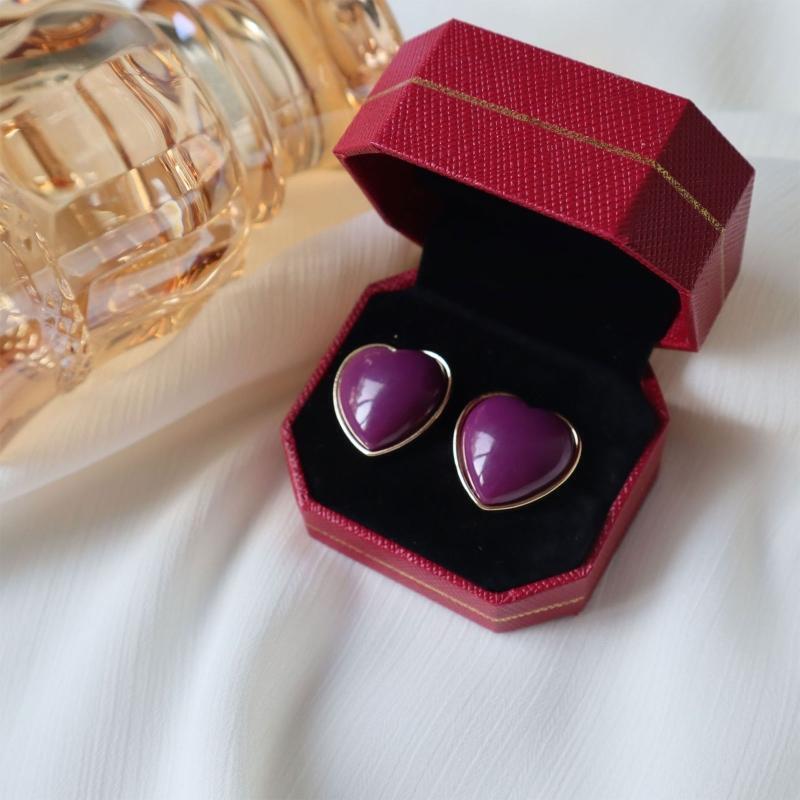 Earring Jewelry Case for Wedding Engagement Birthday Anniversary Holder Display