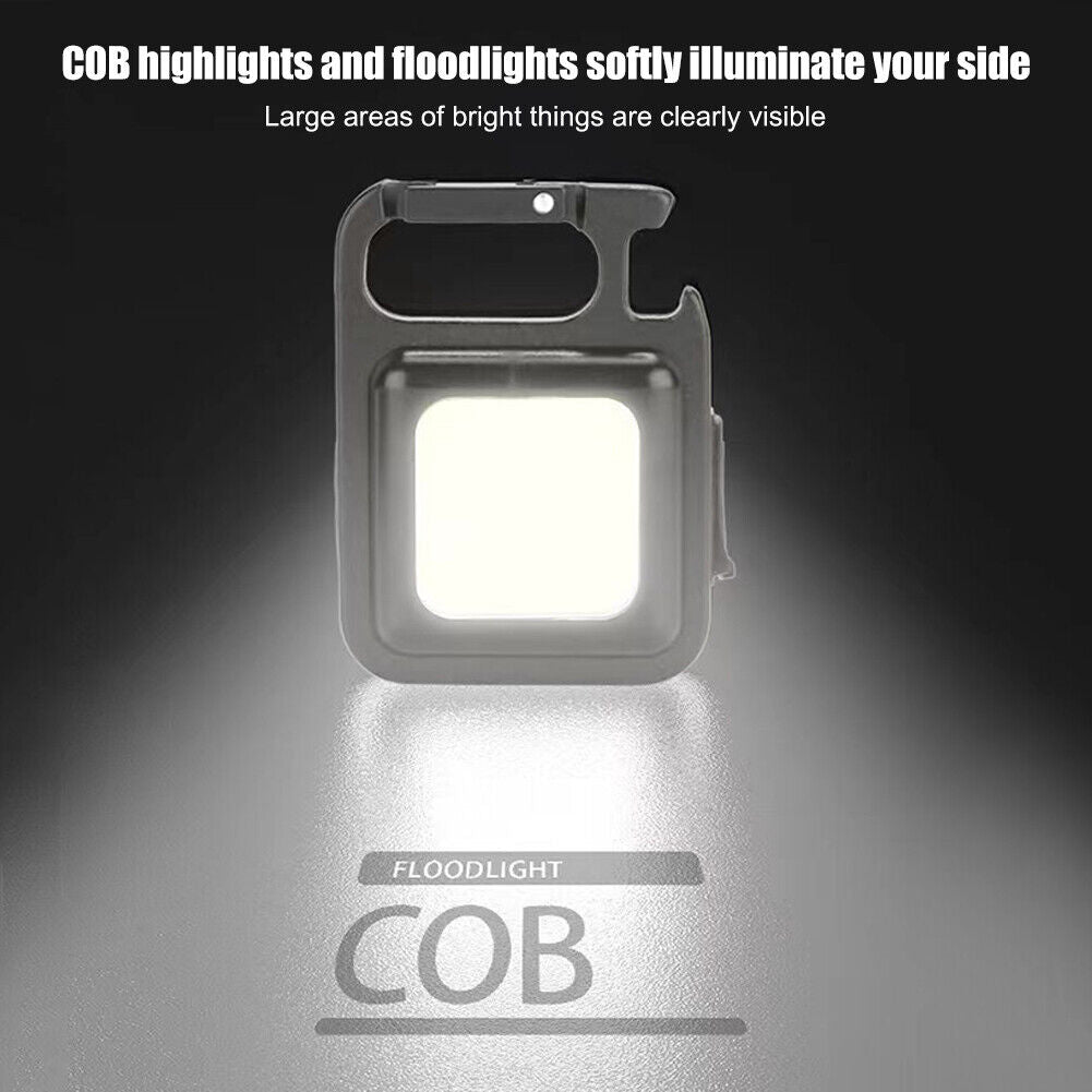 2pcs Flash Light Pocket Clip Mutifuction Portable Flashlight Pocket Light