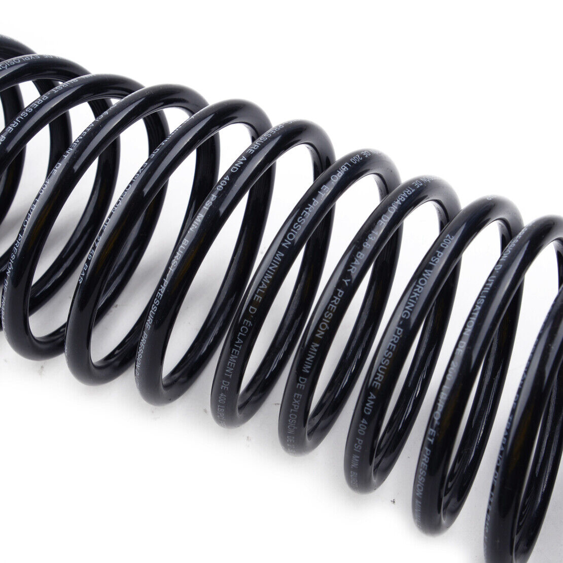 25FT Air Hose Fittings Recoil Pneumatic Air Compressor 200PSI Coupler 1/4" Li