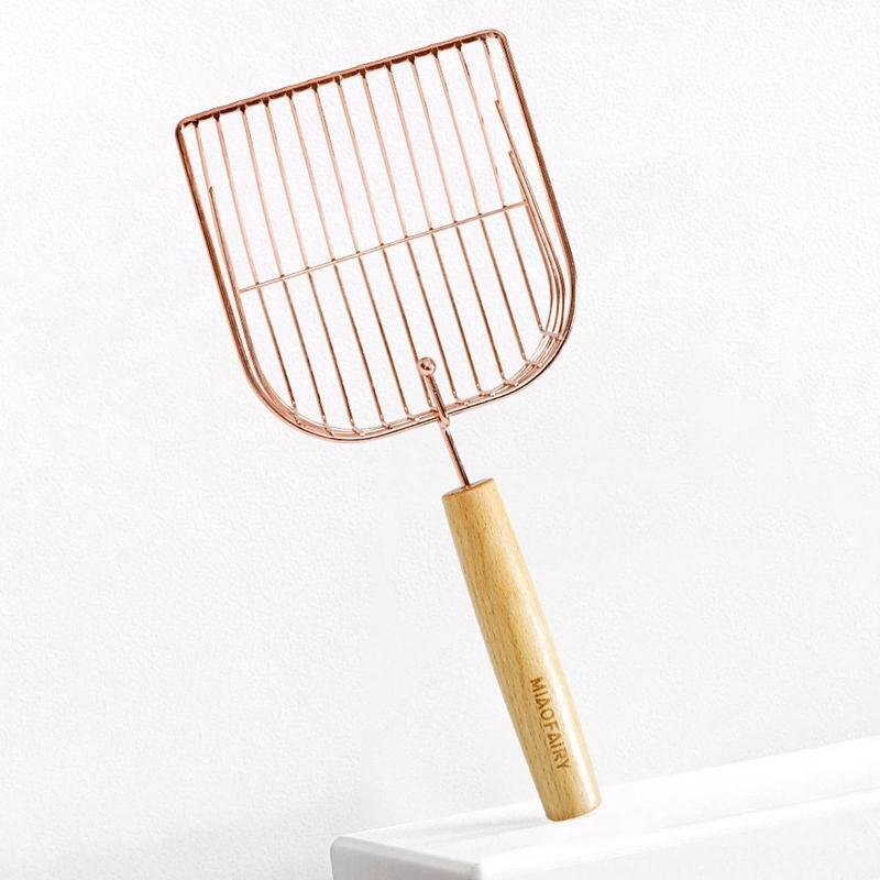 Large Cat Litter Scoop Stainless Steel Deep Shovel Durable Litter Box Cleaner