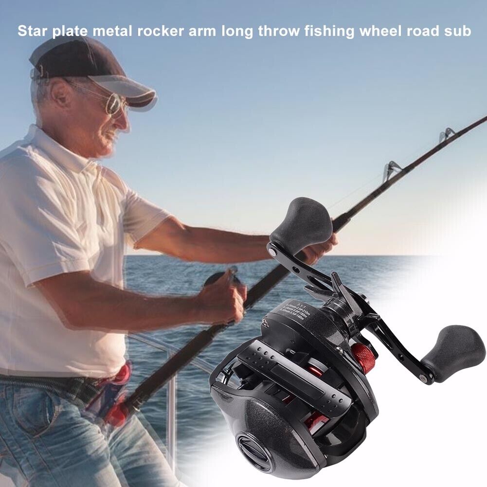 AST200 13+1BB 7.1:1 Magnetic Brake Low Profile Baitcasting Fishing Reel-216