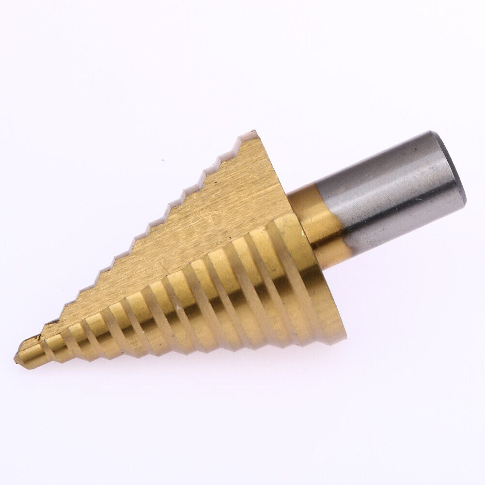 Ti (13 Steps 5 7 10 12 15 17 20 22 25 27 30 32 35MM) High Step Drill Bit