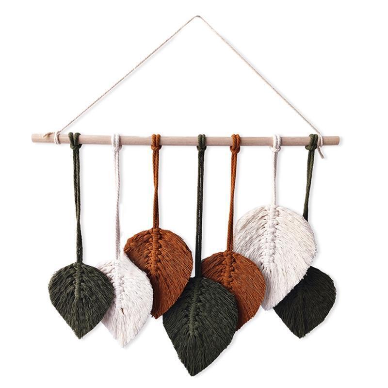 Wall Hanging Feather Woven Apartment Living Room Bedroom Wedding Party Ornaments