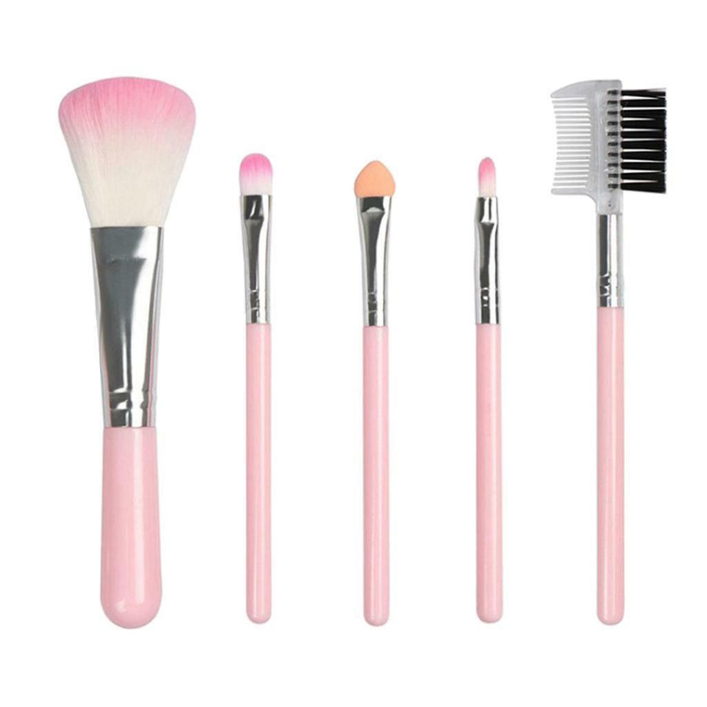 5x   Makeup Brushes Eyeshadow Eyeliner   Blending Brush Kit