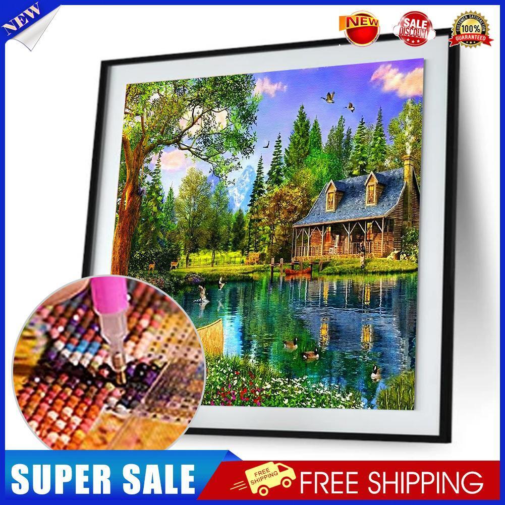 Rural Diamond Embroidery 5D Diamond DIY Painting Craft Home Decor