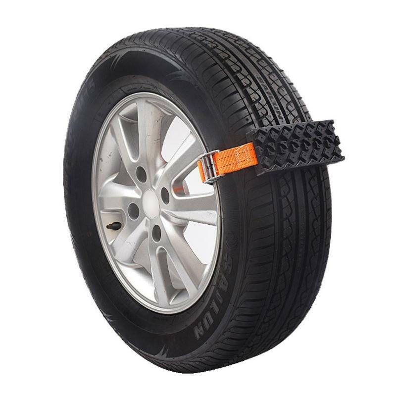 Tire Traction Device for Snow Mud Sand Trucks Large SUVs Get Unstuck Fast 2 Pack