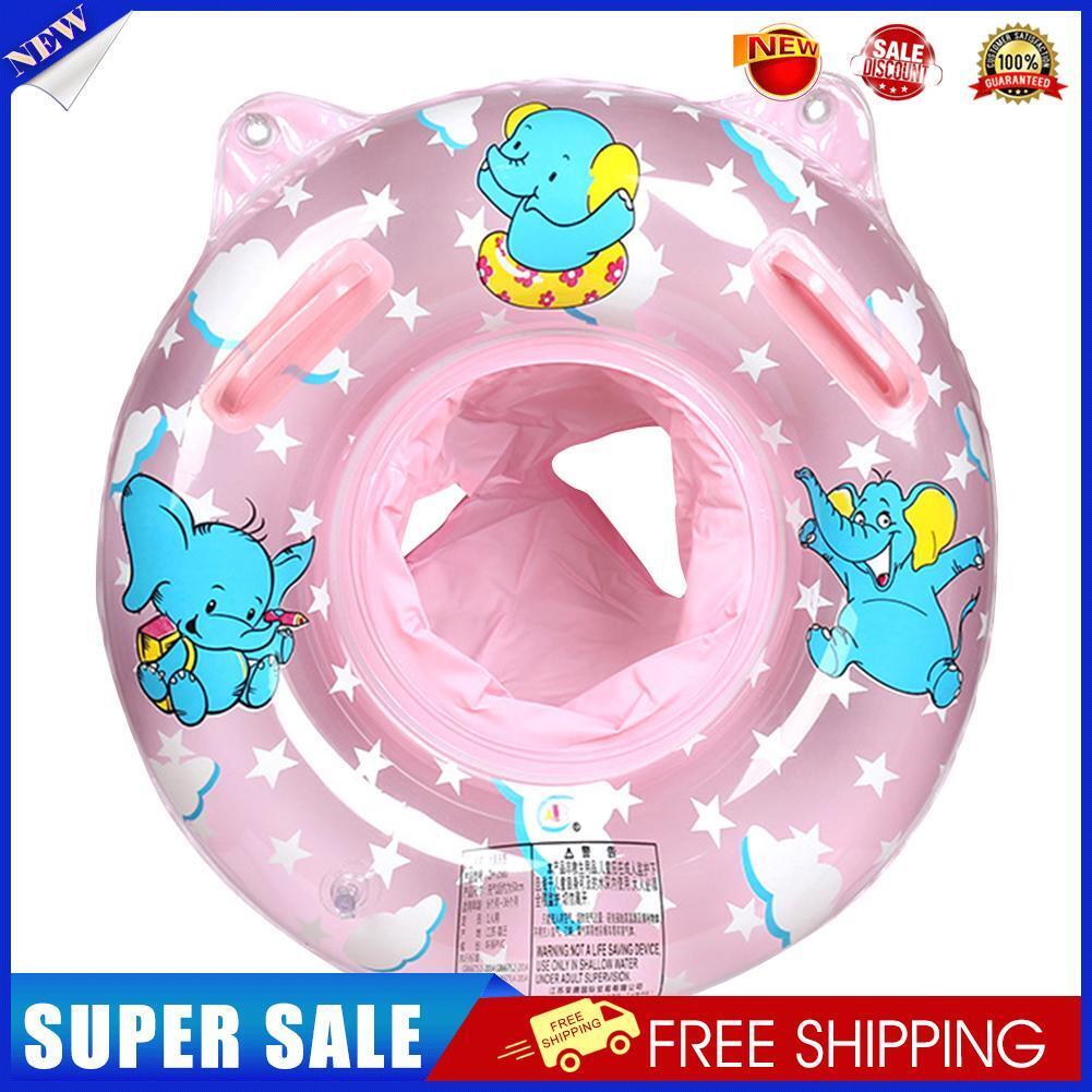 Baby Inflatable Swimming Rings Seat Kids Infant Floating Swim Circle (Pink)