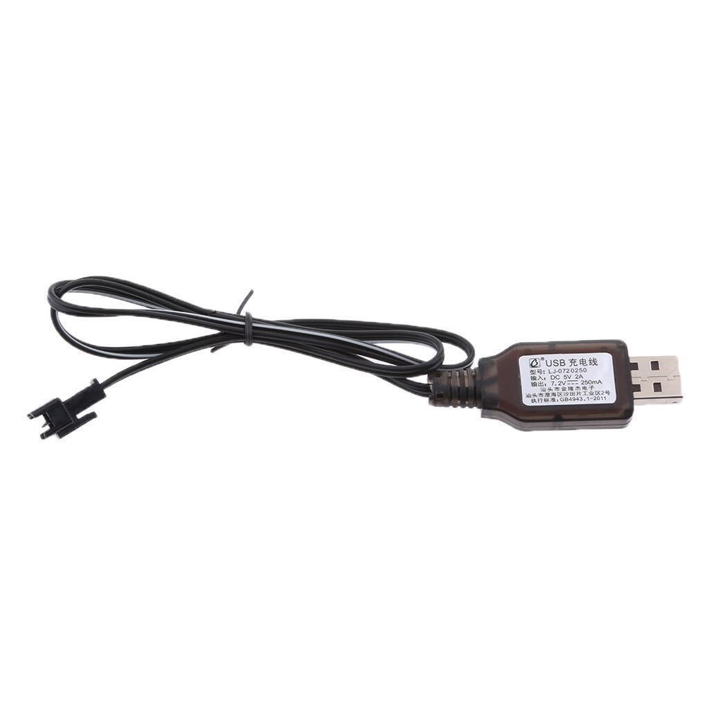 7.2V USB to SM 2P Plug / Battery Charging Cable for RC
