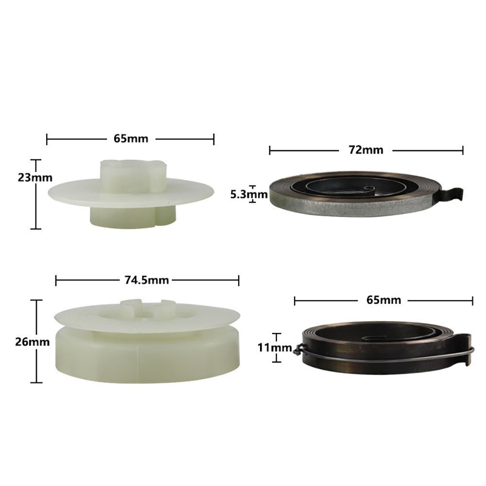 Garden Supplies Replacement Spare Parts Chainsaw Starter Pulley Springs