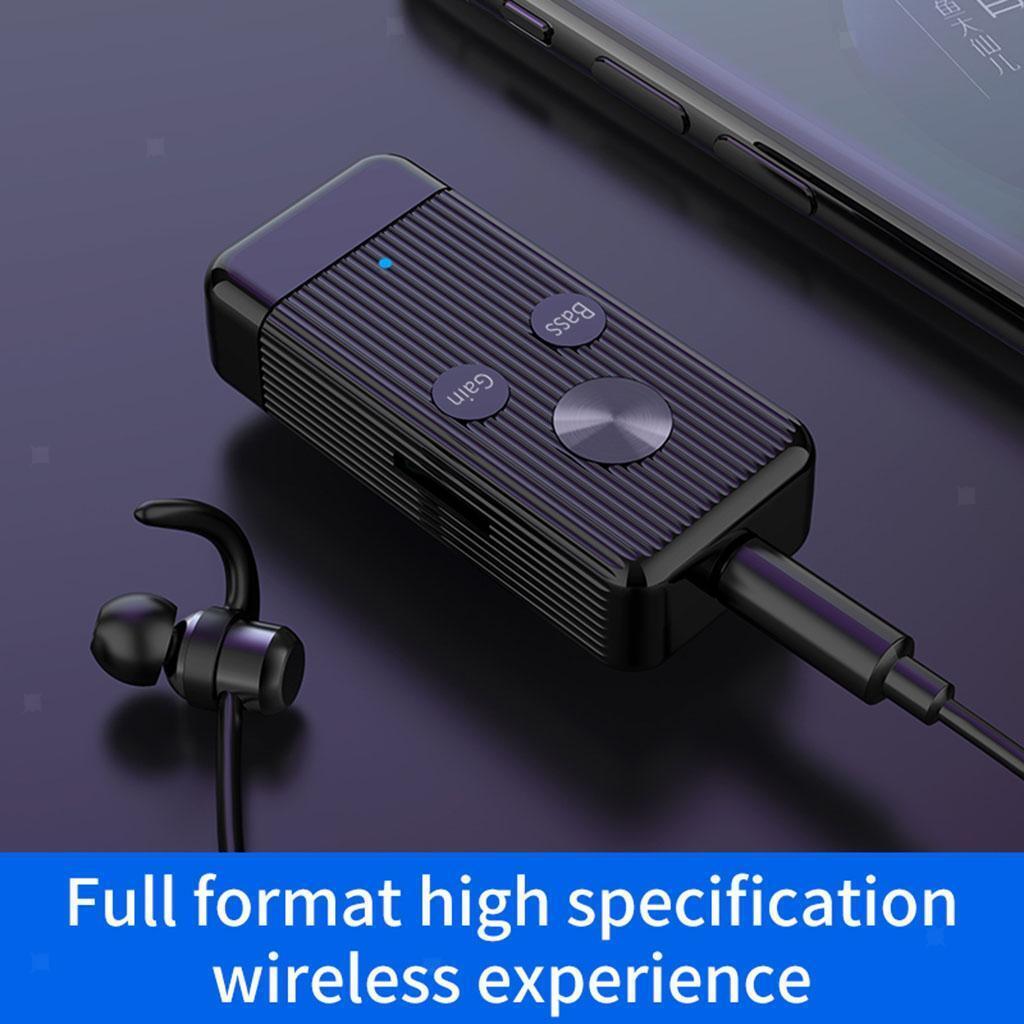 Almencla HiFi Headphone Amplifier, Portable 3.5mm Adapter Stereo Audio