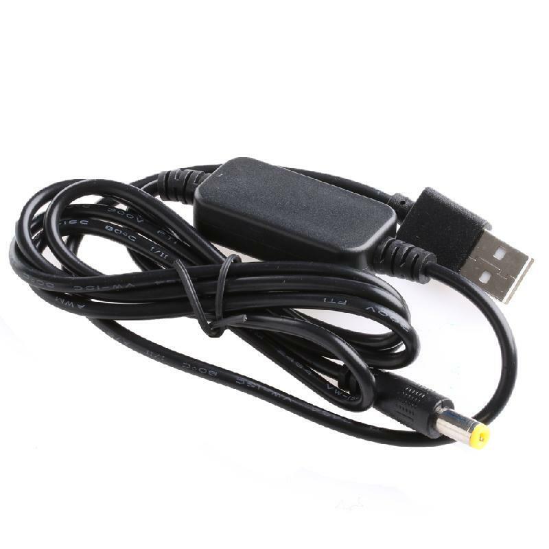 DC-DC Converter Cable USB 5V to 9V/12V DC Jack 5.5mmx2.1mm Step-up Power Module