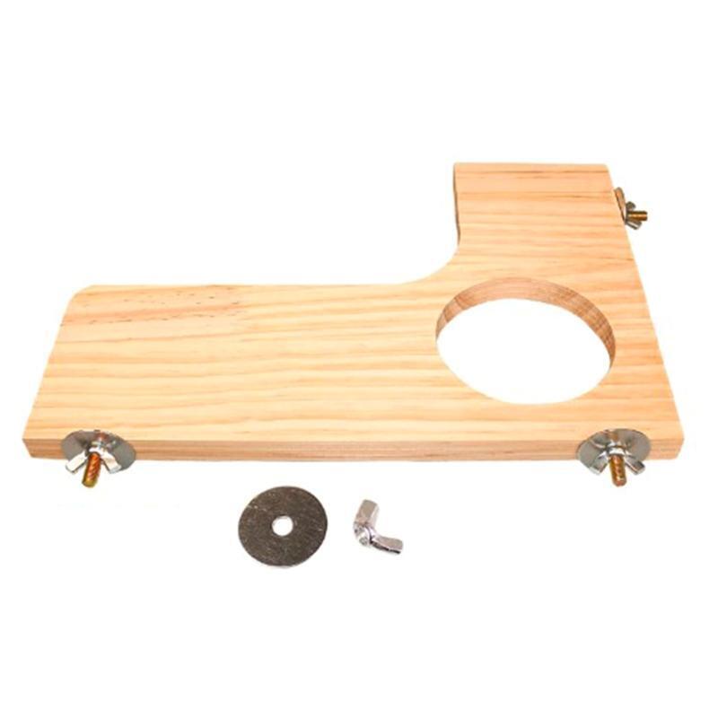 4 Pieces Wood Platform for Small Pet Animals Parrot Parakeet Conure Cockatiel