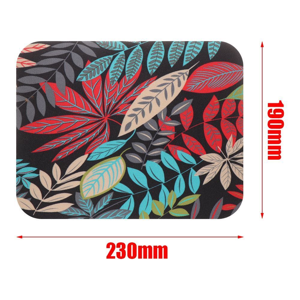Mat Table Decoration Durable Canvas Mice Mat Ethnic Style Desk Cushion Mousepad
