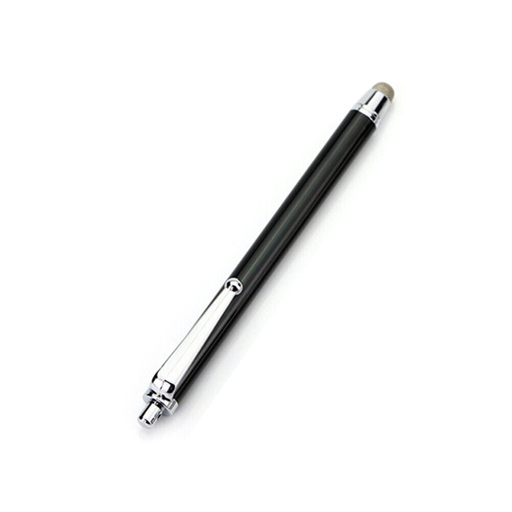 WK104B Stylus Pen for Tablet Mobile Phone w/ Replaceable Fiber Tip (Black)