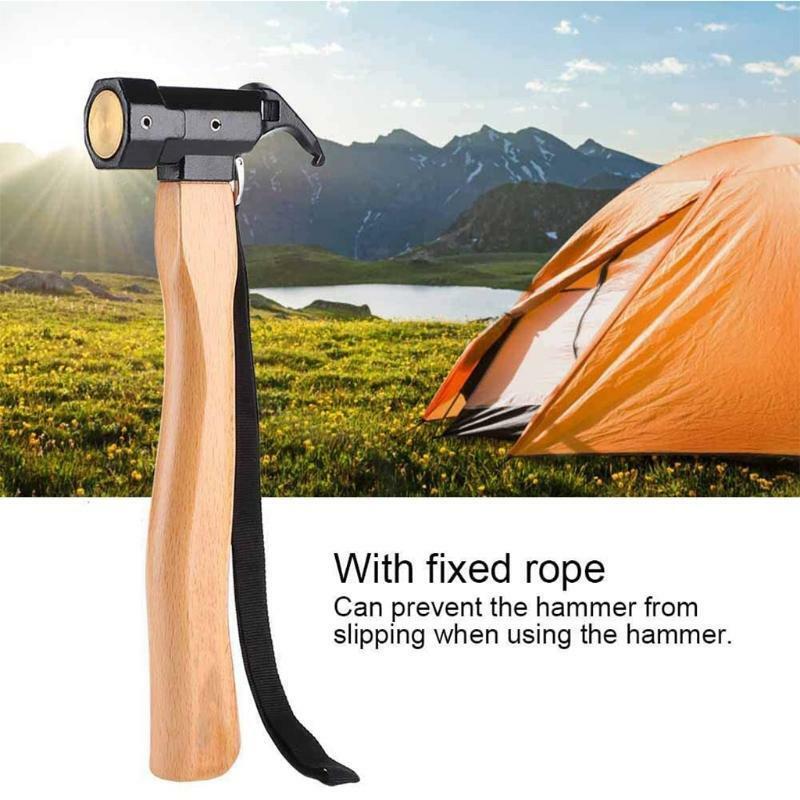 Heavy Multipurpose Hammer for Driving Stakes into Rocky Ground Wear-resistant