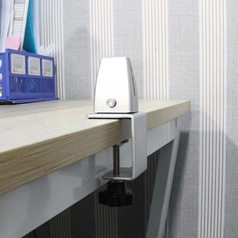 Aluminum Alloy Privacy Panel Screen Clamp Partition Support Thicken C-Shape Clip