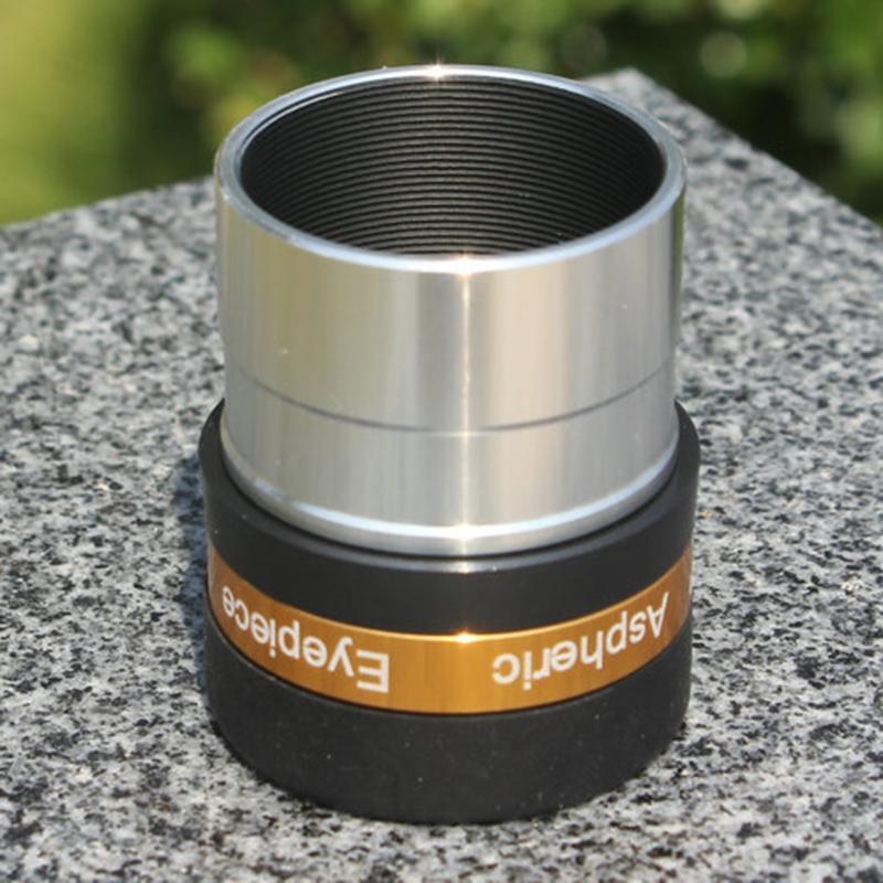 Spherical High-definition Eyepiece 1.25'' 10mm 62 Degree Wide Field Aspheric Len