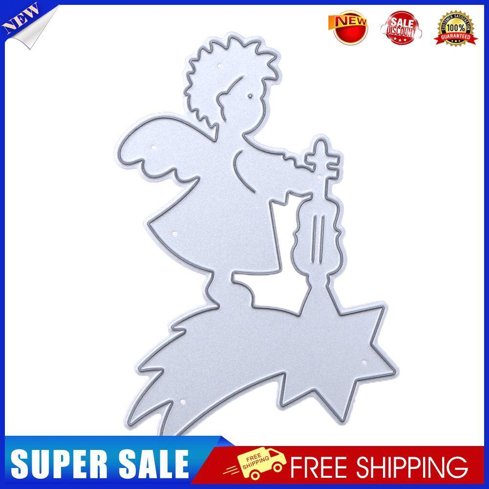 Violin Small Angel DIY Metal Embroidery Craft Stencil Scrapbook Cutting Die