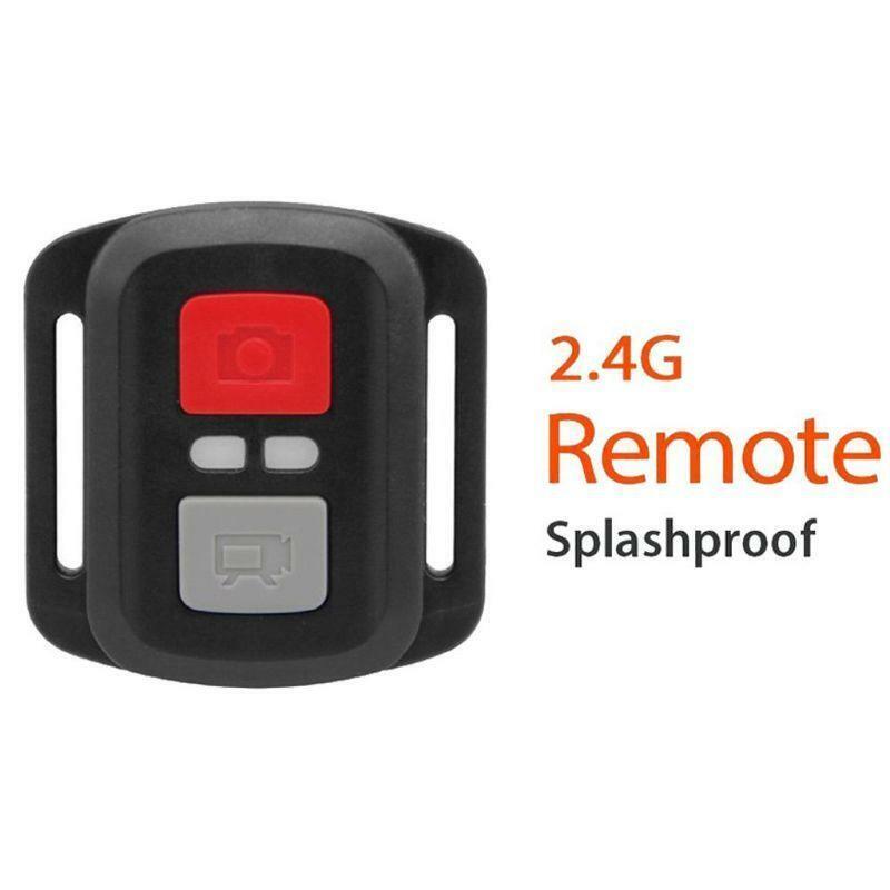 Black Waterproof Wireless 2.4G Remote Control Shutter for EKEN H9R H8R H6S H7S