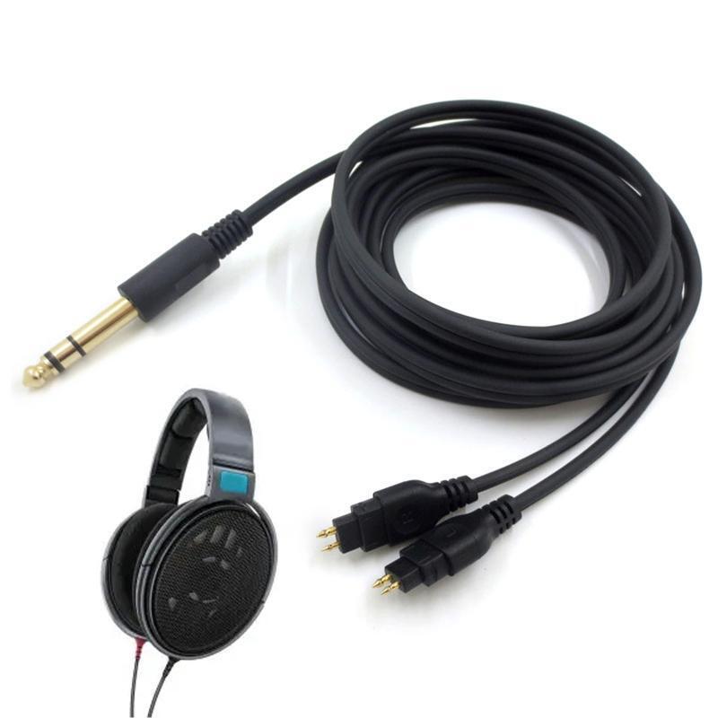 Oxygen Free Copper Core Audio Cable forSennheiser HD580 HD600 Connect Headphone