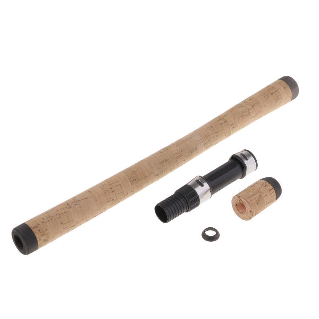 2  Cork Fishing Rod Handle  Seat Repair Composite   Rod Grip Kit