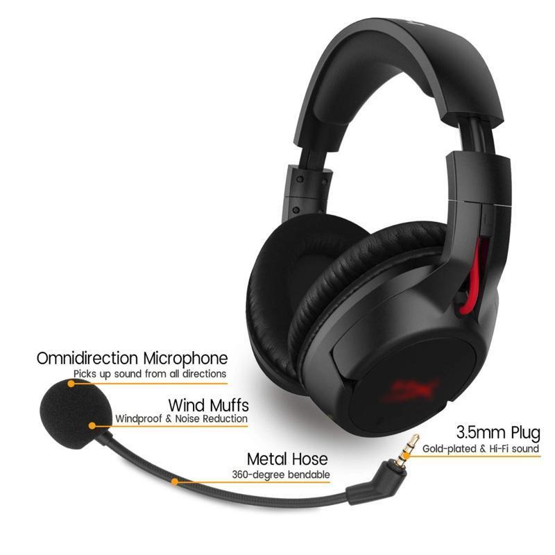 Professional Gaming Kits forKingston HyperX Cloud Flight S Wireless Headphone
