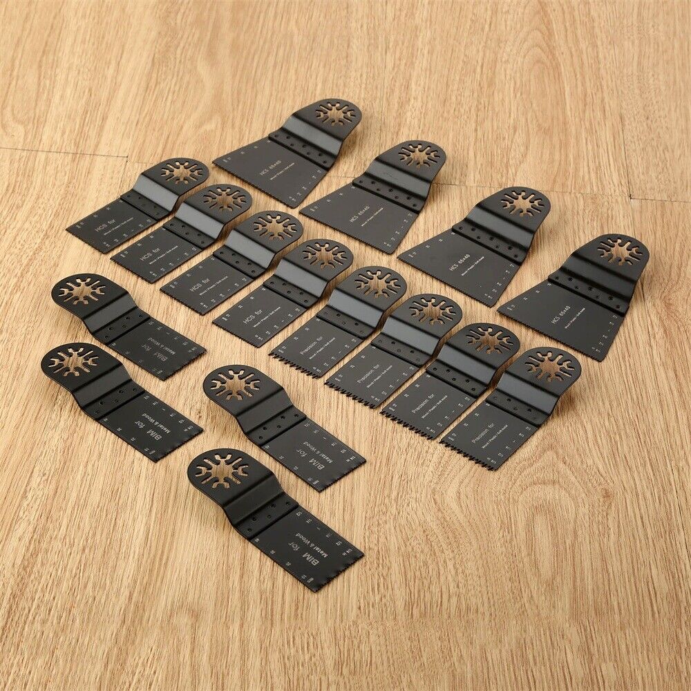 16x Oscillating Multi Tool E-cut Bi-metal Saw Blades For Fein Multimaster Makita