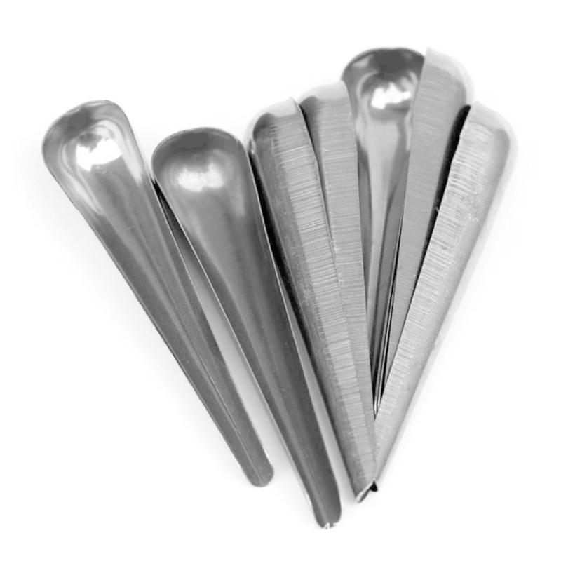 Bird Pointed Seed Dispenser Feeding Spoon Stainless Steel Parrot Feeder Supplies