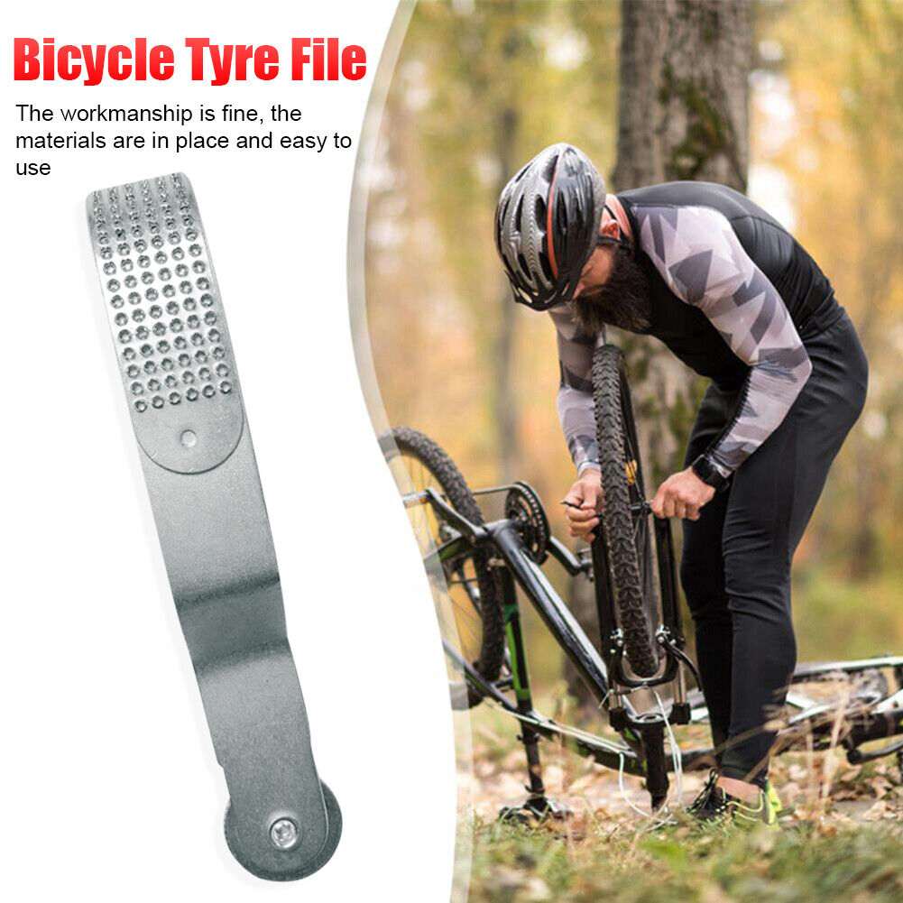 Cycling Bike Tire File Bicycle Tyre Patch Grater Protector Repair Tools
